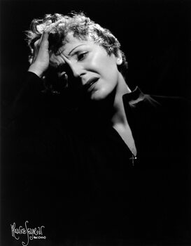 Fotografi Edith Piaf, photographed on 5 September 1955