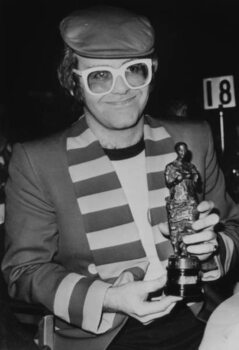Konstfotografering Elton John