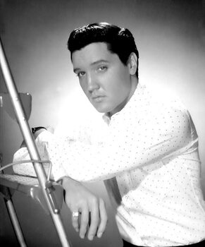 Kunstfotografi Elvis Presley 1963