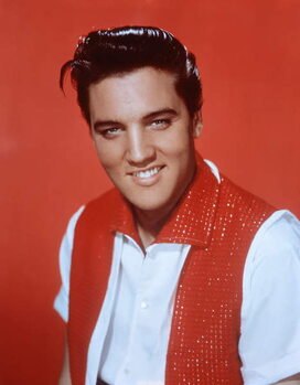 Umetniška fotografija Elvis Presley