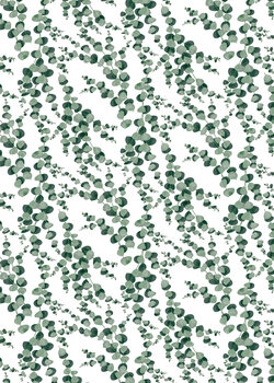 илюстрация Eucalyptus pattern