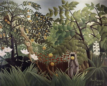 Reprodukcja Exotic Landscape, 1910