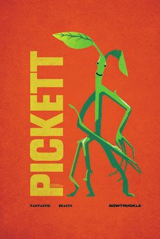 Umělecký tisk Fantastická zvířata  - Pickett