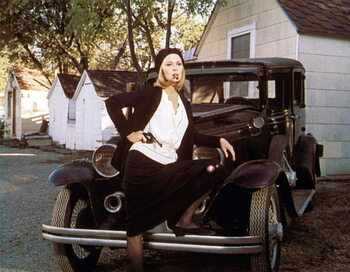 Umetniška fotografija Faye Dunaway as Bonnie Parker