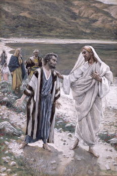 Reproducción de arte Feed My Lambs, illustration for 'The Life of Christ', c.1884-96