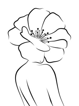 Ilustracija Flower Head