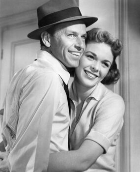 Kunstfotografi Frank Sinatra And Nancy Gates