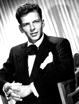 Konstfotografering Frank Sinatra, February 1945
