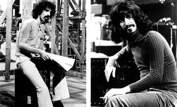 Konstfotografering Frank Zappa in The 70'S