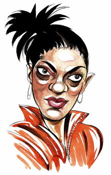 Reproducción de arte Freema Agyeman as Martha Jones, companion of 10th Doctor Who in BBC television series Doctor Who