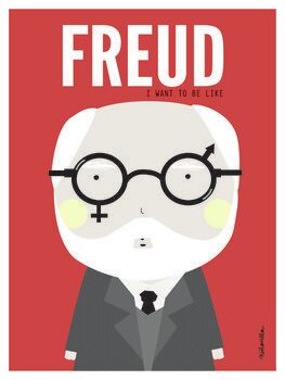 Konsttryck Freud