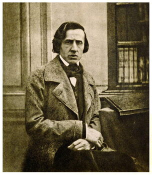 Konsttryck Frédéric Chopin, 1849