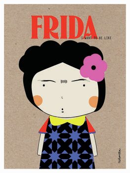 Kunstplakat Frida
