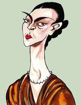 Artă imprimată Frida Kahlo
