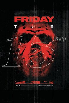 Umelecká tlač Friday 13th - Mask