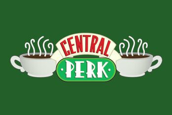 Művészi plakát Friends - Central Perk