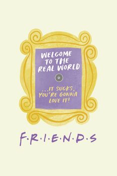 Umjetnički plakat Friends - Welcome