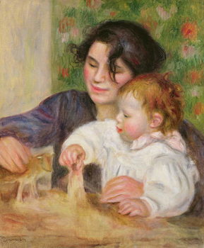 Reprodukcija umjetnosti Gabrielle and Jean, c.1895-6