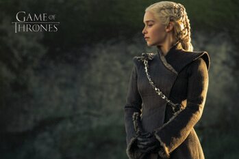 Art Poster Game of Thrones  - Daenerys Targaryen