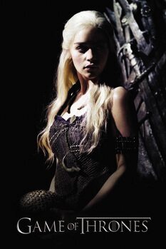 Umetniški tisk Game of Thrones - Daenerys Targaryen