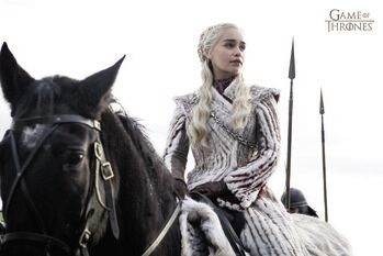 Művészi plakát Game of Thrones - Daenerys Targaryen
