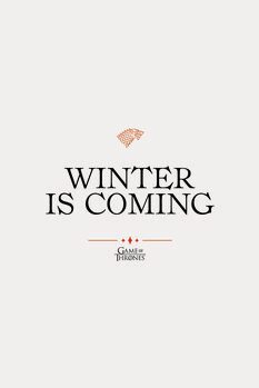 Stampa d'arte Game of Thrones - Winter is coming