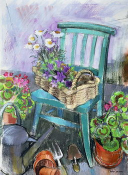 Artă imprimată Gardener's Chair