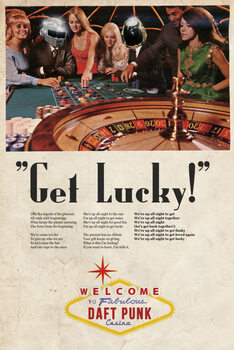 Umjetnički plakat Get Lucky
