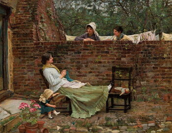 Umelecká tlač Gossip, c. 1885