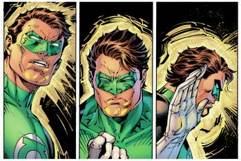 Арт печат Green Lantern Comics