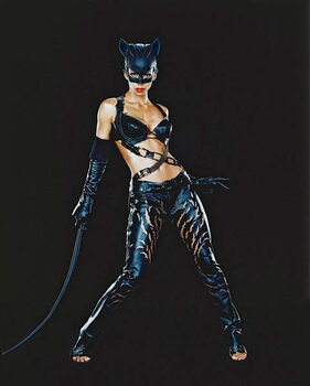 Umelecká tlač Halle Berry, Catwoman 2004