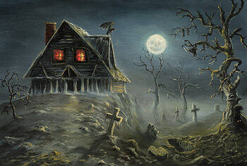 Umjetnički plakat Halloween Horror