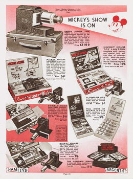 Reprodukcija Hamleys Toy Shop catalogue, 1937