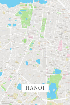 Mapa Hanoi color