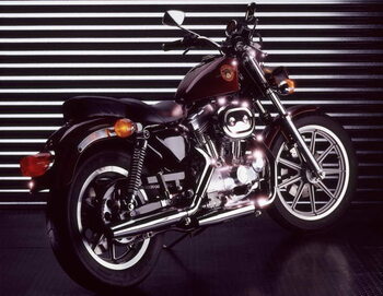Kunstdruck Harley-Davidson, Italy