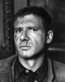 Kunstfotografie Harrison Ford, Blade Runner