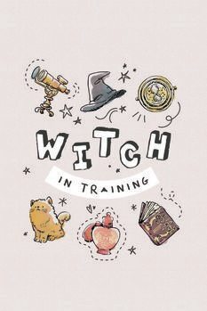 Umelecká tlač Harry Potter - Čarodejnica vo výcviku
