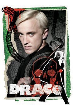 Umetniški tisk Harry Potter - Draco Malfoy