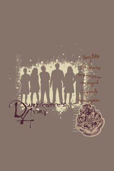 Művészi plakát Harry Potter - Dumbledore' Army