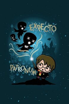 Konsttryck Harry Potter - Expecto patronum