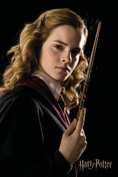 Druk artystyczny Harry Potter - Hermione Granger portrait