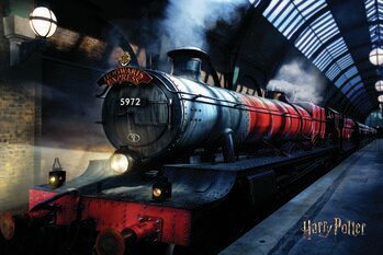 Umjetnički plakat Harry Potter - Hogwarts Express