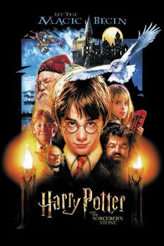 Kunstafdruk Harry Potter - Let the magic begin