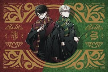 Umjetnički plakat Harry Potter - Manga