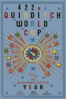Umjetnički plakat Harry Potter - Quidditch World Cup
