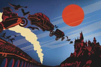 Poster de artă Harry Potter - Transport to Hogwarts