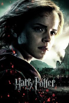 Umjetnički plakat Hermione Granger - Deathly Hallows