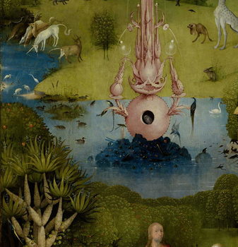 Reprodukcija umjetnosti Hieronymus Bosch - Vrt naslade