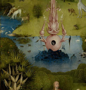 Reprodukcija Hieronymus Bosch - Vrt zemeljskih naslad