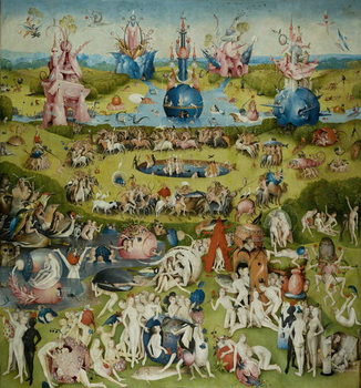 Reprodukcija Hieronymus Bosch - Vrt zemeljskih naslad